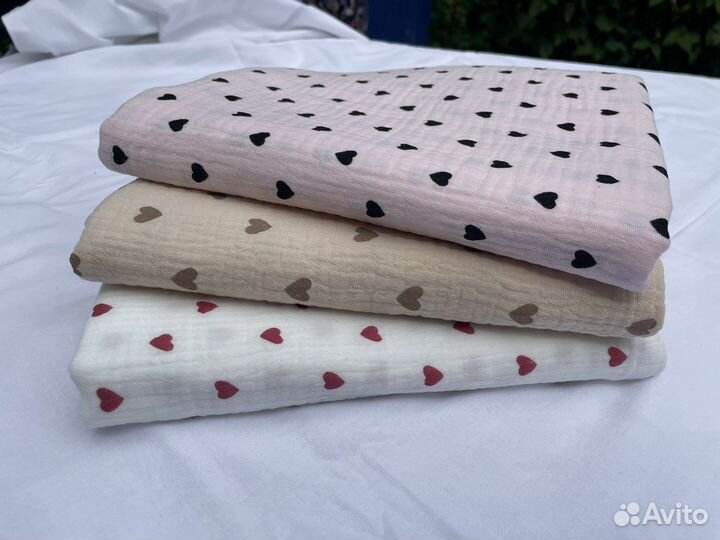 Муслиновые пеленки новые