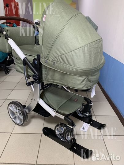 Лыжи на коляску универсальные