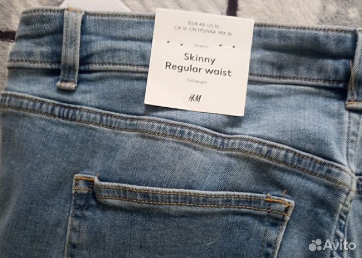 Джинсы hm скинни 52 54