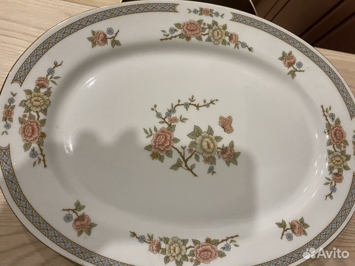Блюдо большое фарфор