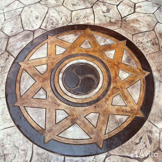 Кислотный краситель для окраски бетона