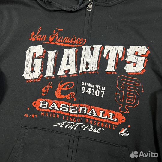 Зип Худи Majestic x San Francisco Giants размер M