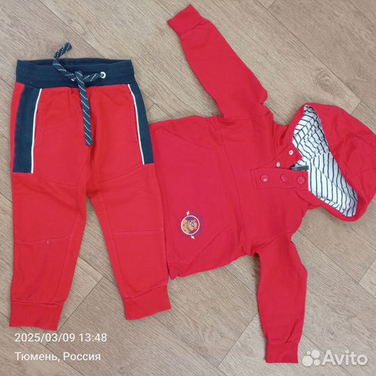 Вещи пакетом на мальчика 86 92