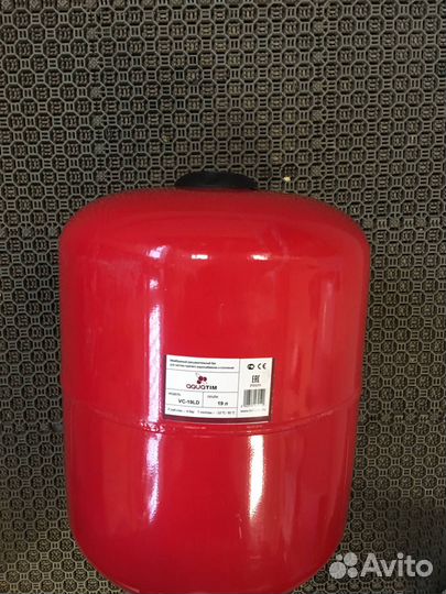 Бак расширительный мембранный Красный 19 л