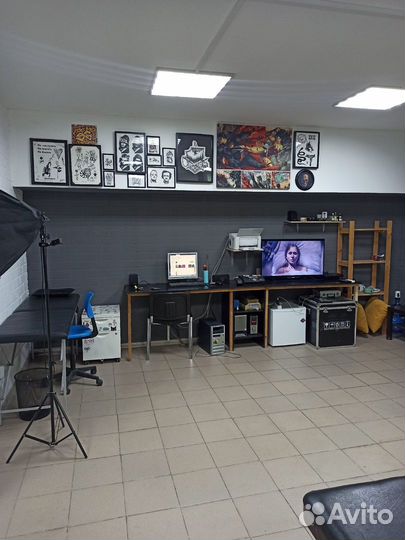 Аренда рабочего места тату мастера