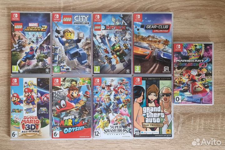 Игры на Nintendo Switch (Цены в описании)