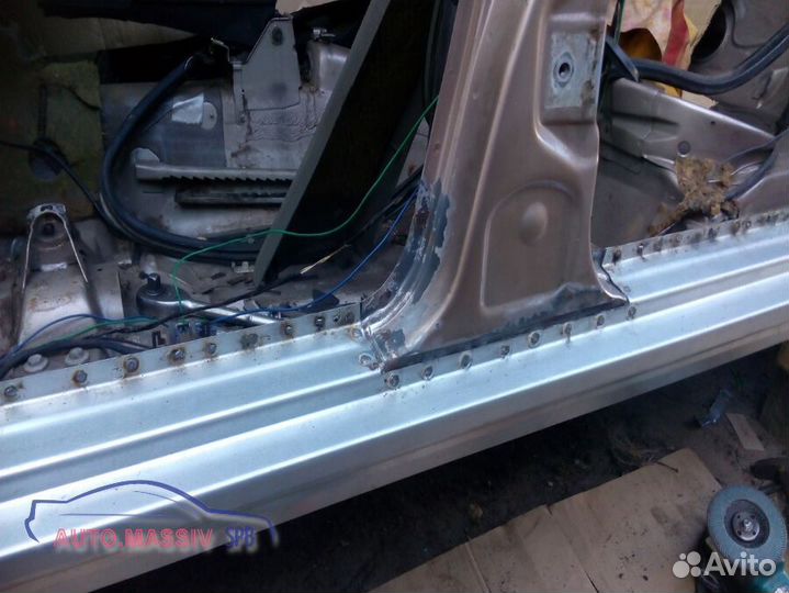 Ремонтные пороги Renault Fluence 1