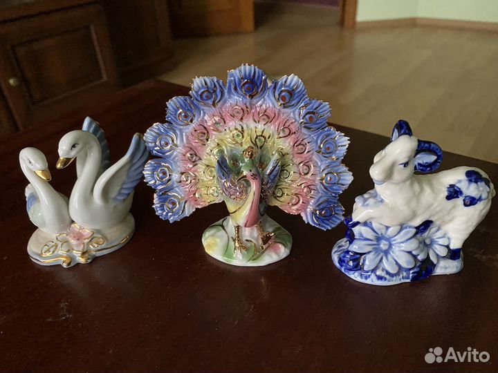 Фляжка-Сталингр.фронт,матрешки,статуэтк, Рога СССР