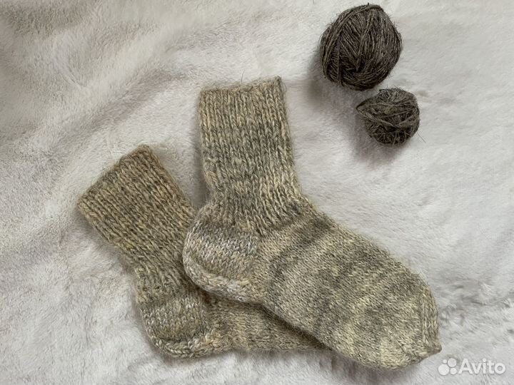 Носки из овечьей шерсти