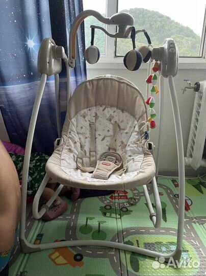 Детские электронные качели