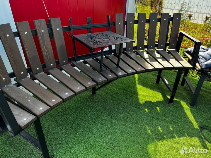 Качели, лавки с мягкими сиденьями для дачи от 999