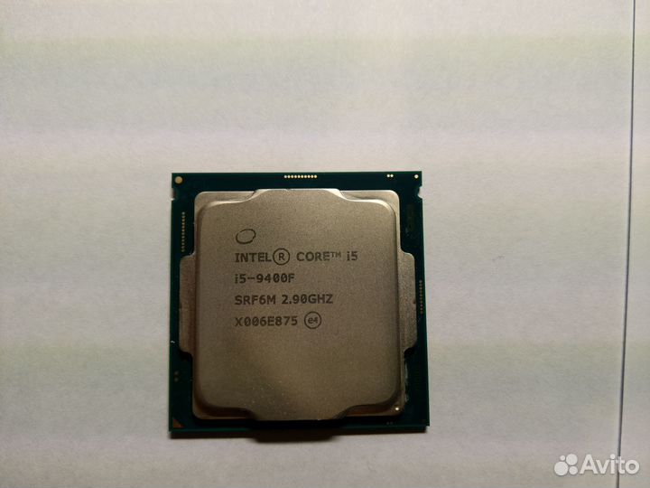 Процессор intel core i5 9400f