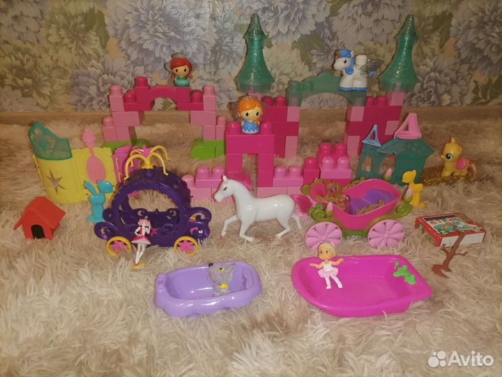 Конструктор Lego Mega bloks принцесса