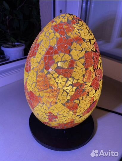 Светильник настольный, ночник мозаика