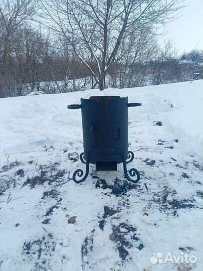 Печь под казан