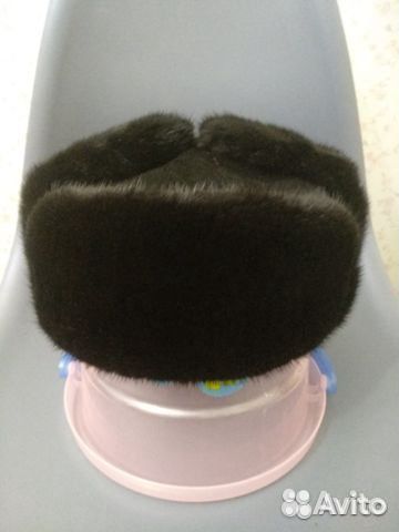 Норковый берет, норковая ушанка