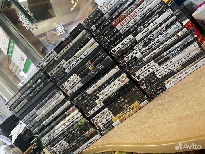 Sony playstation 2 PS2 slim и игры обмен