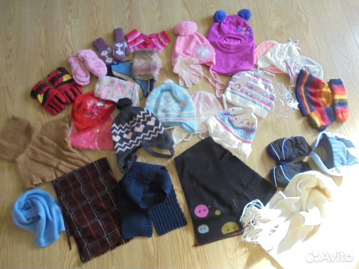 Шапки д/д от 1-4 лет на все сезоны