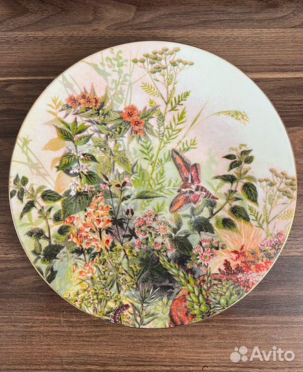 Тарелка настенная фарфор bernadotte 27 см