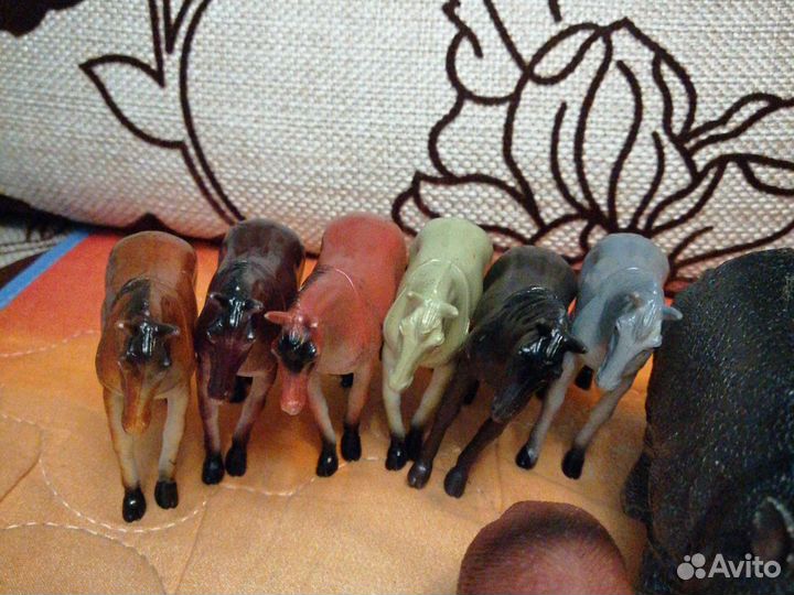 Наборы диких и домашних животных и птиц