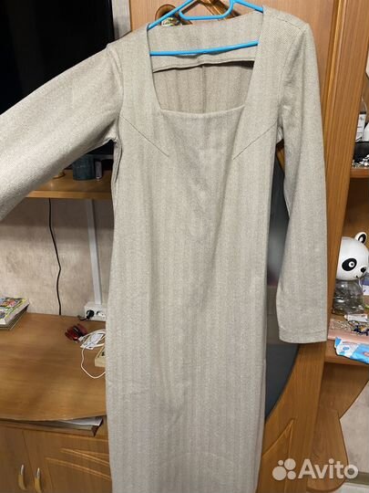 Платье теплое