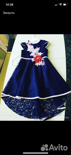 Платье для девочки