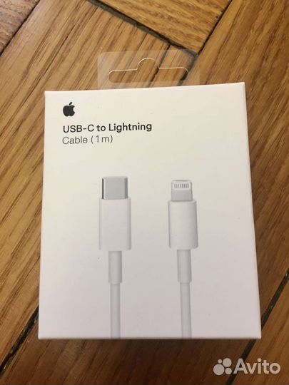 Кабель оригинальный на iPhone lightning usb type-c