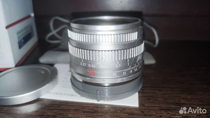 Объектив 7artisans 35mm f/1.4 (sony e)