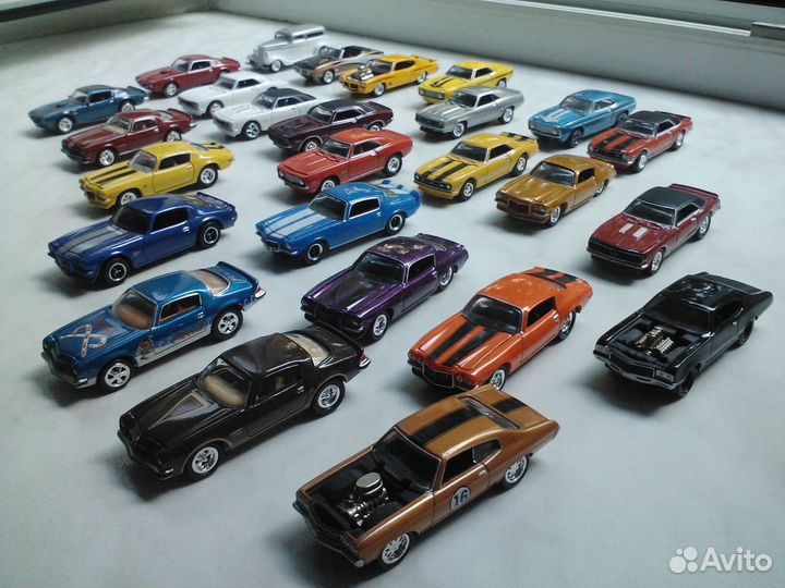 Johnny Lightning Camaro Pontiac масштаб Хот Вилс