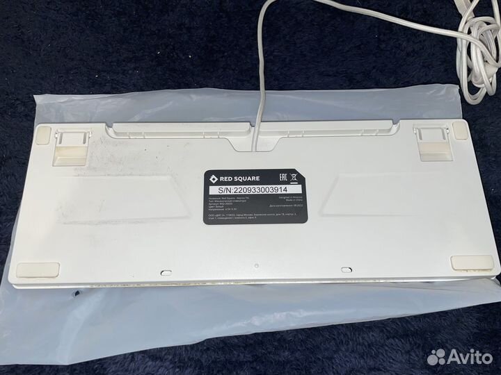 Клавиатура Red Square Keyrox TKL (белая, на свитча