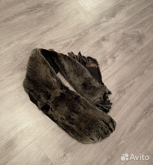 Шарф из кролика натуральный