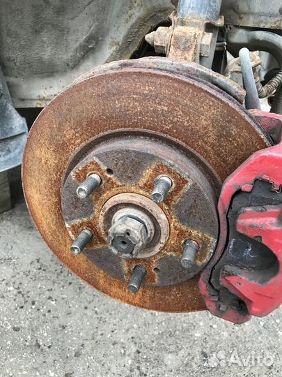 Диски тормозные перед пара Mitsubishi Galant 8 2.4