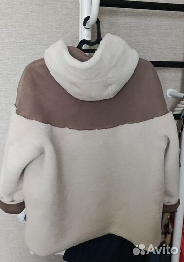 Дубленка женская зимняя 56 р-р