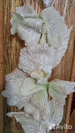 Панно из соломки