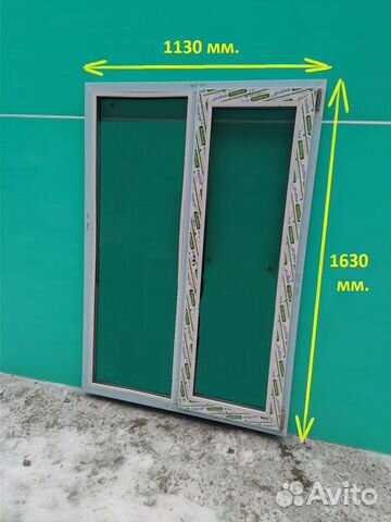 Окно 5-ти камерное новое 1130*1630 мм