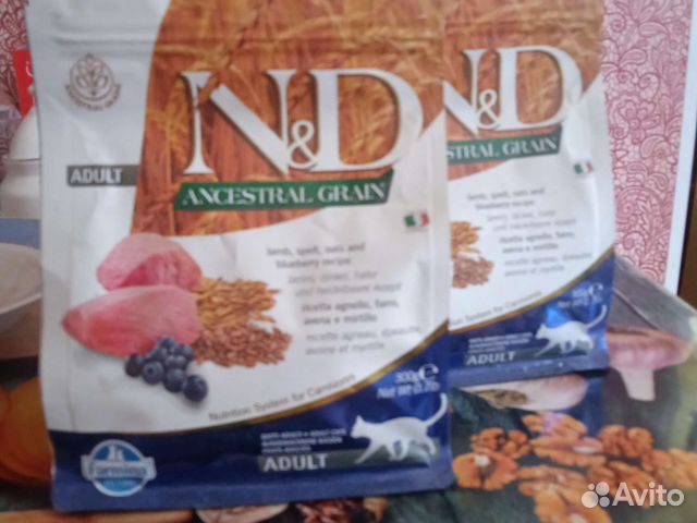 Корм для взрослых кошек