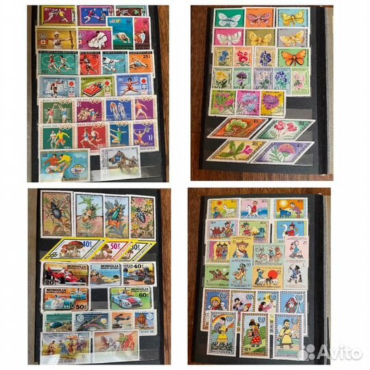 Альбом с марками Монголия