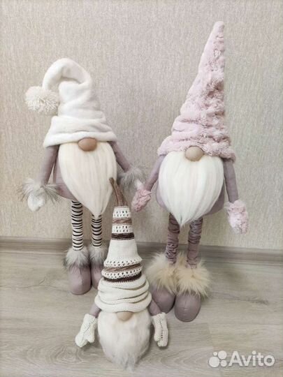 Скандинавский рождественский гном новогодний подар