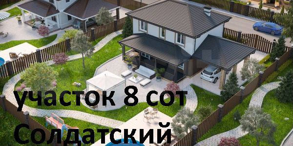 Участок 8 сот. (СНТ, ДНП)