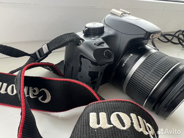 Зеркальный фотоаппарат canon 1000d + efs 18-55