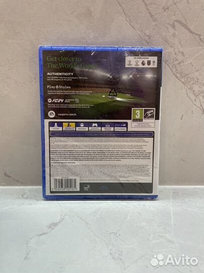 Диск EA FC 24 (FIFA 24) игра PS4 русская версия