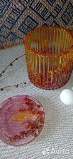 Кашпо шкатулка баночка ёмкость под мелочи