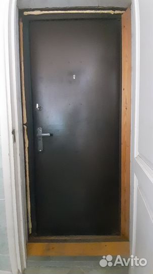 Дверь входная металлическая с зеркалом