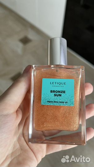 Мерцающее парфюмированное масло Letique
