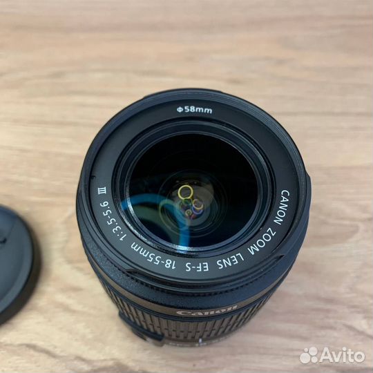 Объектив Canon EF-S 18-55mm 3.5-5.6 III