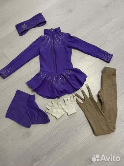 Платье для фигурного катания Кристалс 116 122