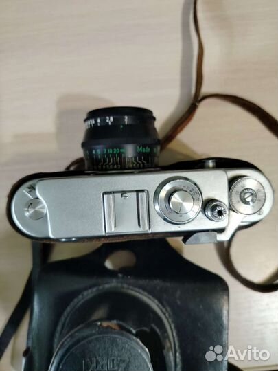 Фотоаппараты зоркий 4к и полароид