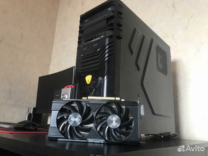 Игровой компьютер Intel Core i7-2600 R7 370 4GB