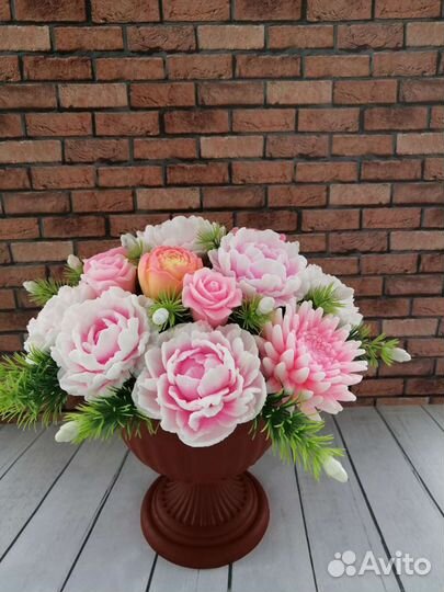 Букет пионов