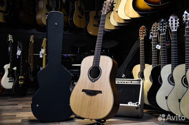Акустическая Гитара Lag (комплект)